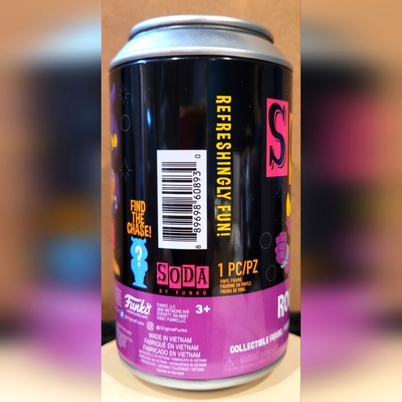 *Rare* Funko Soda can Rocksteady BLACKLIGHT Teenage Mutant Ninja Turtles - Picture 3 of 6